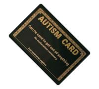 Generisch Excuse Card, Funny Gag Prank Filling for Christmas Stocking, Humorous Wallet Cards for Excuses - For Adults at Work, For Family and Friends