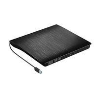 Generisch External Drive for Laptop, Flat USB 3.0 Drive Reader Burner External Optical for Home Office Travel Desktop Computer