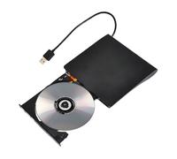 Generisch External Drive for Laptop, Flat USB 3.0 Drive Reader Burner, External Reading Burner for PC, for Home, Office, Travel, Desktop Computer