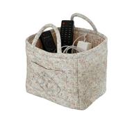 Generisch Fabric Baskets for Storage, Boho Carry Bag Organiser, Laundry & Baby Room, for Home Office, Bedroom, Room, Car, Field, Travel, Shopping, Nappies, Clothes, Make-Up, Green, Siehe Beschreibung
