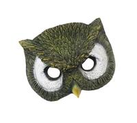 Generisch Face Cover Halloween, Owl Costume Adult - Owl Face Cover for Children Unique Cosplay Props with Animal Pattern, Holiday Halloween Owl Mask