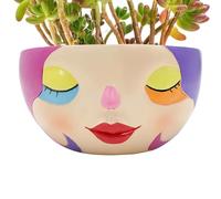 Generisch Face Vase, Resin Pot Vase, Female Decorative Aesthetics Modern, Face Vase, Resin Pot Vase, Female Decorative Aesthetics Modern