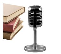 Generisch Fake Microphone, Sturdy, Retro - Props Model Classic, In Style for Party, Decoration Costume Role Play and Game Night | Multipurpose Outdoor Indoor Utility Functional