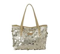 Generisch Fashion Glitter Shoulder Bag for Large Tote Bag Boho Style Multi Purpose for Casual and Daily Use (Gold, One Size)