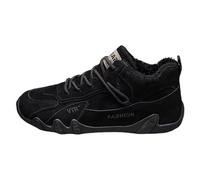 Generisch Fashion Style Men's Breathable Comfortable Leisure Plain Sports Ankle Boots Climbing Shoes, black, 8 UK