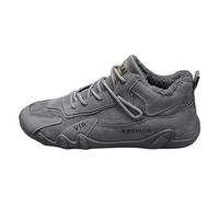 Generisch Fashion Style Men's Breathable Comfortable Leisure Plain Sports Ankle Boots Climbing Shoes, gray, 7 UK