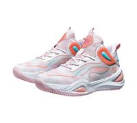 Generisch Fashion Youth Sneakers for Girls Basketball Shoes Trainers for School Activities with Durable Sole for Concrete Surfaces Sports Challenges, pink, 43 EU