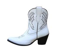 Generisch Fashionable Platform Boots Women's Elegant No Heel Design Comfortable Durable High Boots For Winter Outdoor Leisure Activities, White, 5 UK