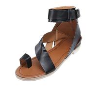 Generisch Fashionable women's sandals with mouth heel hollowed for the - flip flops high-quality materials airy perfect for hot days combined comfort with trendy design for everyone, black, 5 UK