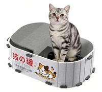 Generisch Felt Cat Bed, Felt Nest for Indoor Cats - Kitten Resting Cave - for Indoor Sleeping Play Relaxing Living Room