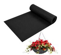 Generisch Felt Plant Insert Roll - 12" x 80" Plant Liner Multipurpose | Cut to Size with Ease Window Box Liners Felt Plant Mat for Growing Plants Garden