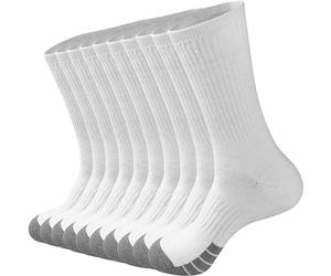 Generisch Felt Shoes Plain Short Socks Pack of 5 Extremely Warm Socks Men, White, One Size