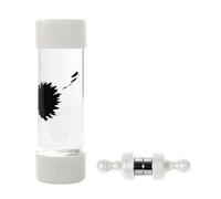 Generisch Ferrofluid Display for Scientific Demonstration Creative Design with Two Strong Magnets for Fascinating Experiments (White, One Size)