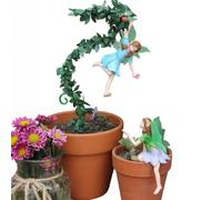 Generisch Figures Flower Pot Decorative Sculpture
