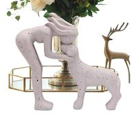 Generisch Figurine One With - Dog, High-Performance, Versatile, Compact, Decoration for Remembrance and Condolence, Dog Decoration, Made of Resin for the Home, Multipurpose Outdoor Indoor Utility