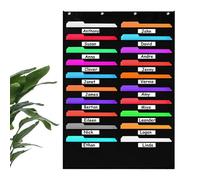 Generisch File for the Wall, Hanging Holder for Folders with Pockets, Business Document , for Use in School, University, Workplace, Business, Home, Travel and Office