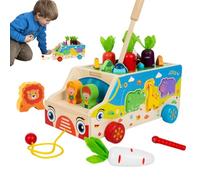 Generisch Fine motor skills games, root harvesting, shape sorting game for young children, educational toys for 1-3 years, kindergarten, activities at home