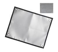 Generisch Fire Pit Mat - Outdoor Camping Heat Shield, Dirt-Resistant Protective Underlay, Foldable Fireproof Barrier, Portable Floor Safety Layer | For Stony Soil, Sandy Ground