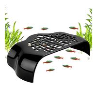 Generisch Fish Cave Aquarium - Hideaway Decoration Underground Underwater Tunnel Sanctuary Landscaping Accessories Plastic PP Habitat Size A B 10.8x4cm 16.7 4c