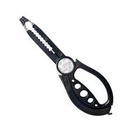 Generisch Fish Mouth Gripper Ergonomic Handle Multifunctional Fish Gripper for Perch Catfish Saltwater Freshwater Shore Pier River Pond Lake