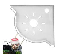 Generisch Fish Tank Corner Shelf - Aquarium Rack Holder Stand, Space-Saving | Reef Tank Storage for Tweezers, Scrapers, Cleaning Tools, Coral Accessories, Nano Tank Supplies, Utility Tably