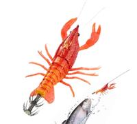 Generisch Fishing Bait, Artificial Shrimp Swimming Bait, Octopus Bait for Sea Fishing with Sinking Effect, for Trout, Perch, Carp, Salmon, Catfish, Saltwater, Freshwater, Lake, Boat, Kayak