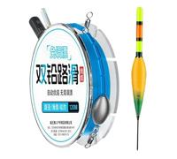 Generisch Fishing Bobbers, 120 m Automatic Float Rig Kit, Complete Fishing Line Setup Set, Tackle Accessory Pack, Angling Equipment for Saltwater Outdoor Sports Kayak Boat Use Beginners Professionals
