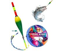 Generisch Fishing Line with Stopper - Throwing Fish Without Knots | Automatic Line Anti-Tangle Accessories | Beginners and Experienced Fishermen, for Kayaks, Coastal Boats, Docks, Line Stopper System