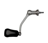 Generisch Fishing reel handle, stainless steel reel handle, universal fishing real handles, ergonomic fishing accessories, handle replacement for fishng rods