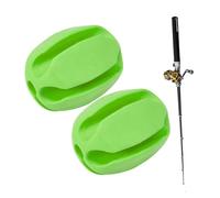 Generisch Fishing Rod Ball - Rubber Fishing Rod Clips, Holding Straps | Ball On Fishing Rod, Ball On Fishing Rod, Heavy Duty, Lightweight, Fixed Ball Rod Stand, Rod Puller For Fishing Enthusiasts
