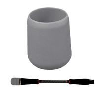 Generisch Fishing Rod Cap - Silicone 3.1 x 3.1 x 4 cm | Shock Absorbing Protective Bumper for Pole End with Non-Slip Design, Sports Equipment, Lightweight Accessories with Shock Absorber | Principles