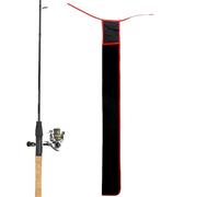 Generisch Fishing Rod Covers Velvet Fabric Storage Protector, Single frame | Padded Fishing Rod Bag for Indoor, Outdoor, Ponds, Streams, Lakes, Off Boat, Deck, Kayak, Fishing Tackle