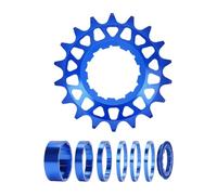 Generisch Fixed Gear Chainring, 16T/18T Wheel Modification Parts, Bicycle Sprocket, for Outdoor, City, Street, Mountain Bike, Road Cycling, Adults, Beginners, Teenagers
