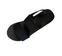 Generisch Flat Sandals Women's Summer Platform Comfortable Open Shoes with Elastic Straps Wide Feet Slingback Beach Outdoor Leisure Shoes Summer Shoes Sandals Hemp Rope Wedge Heel, Black 2, 7 UK