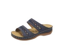 Generisch Flat Sandals Women's Wide Feet Sandals Mules Water Sports Shoes Non-Slip Outdoor Shoes Soft Padded Slip On Slippers Holiday Slippers Breathable Walking Sandals, blue, 8.5 UK