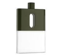 Generisch Flat Water Bottle - Wallet Water Bottle Fits in Pocket | 18oz Leak Proof A5 Paper Size Summer Cold Water Cup for School, Camping, Outdoor, Sports