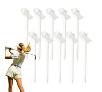 Generisch Flight Path Golf Tees, Par Tee Reduced Friction, Adorable Compact Improved Stability, Designed Longer Distance Shots with Irons and Hybrids, Sports Accessories for Golfers