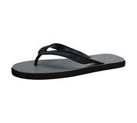 Generisch Flip Flops Men's Waterproof Flip Flops with Toe Separator Bath Slippers Breathable Flip Flops Comfortable House Slippers Quick Drying Slippers Washable Slider Holiday Slippers, gray, 8.5 UK