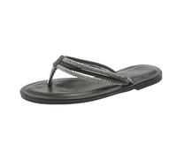 Generisch Flip Flops Women's Sandals Elegant Platform Sandals Non-Slip Toe Separator Bath Slippers Lightweight Slippers Indoor/Outdoor Slippers Lightweight Beach Sandals Slip On Summer Shoes, black, 6