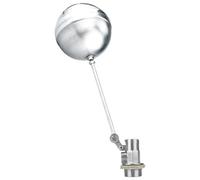 Generisch Float Ball Valve - Stainless Steel 1/2 3/4 1 Inch | Tank Ballcock | Leak Proof Water Tank Controller Automatic Parts for Fountain Pool Pond Garden Irrigation Rice Steamer Plumbing