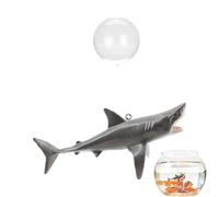 Generisch Floating Aquarium - Aquarium Landscape Decoration with Adjustable Position, Floating Artificial Aquarium Ornament for Home, Hotel, Workplace