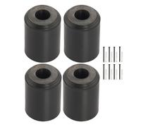 Generisch Floating Board Rack, No Damage Snowboard Hanger, 1.18 x 0.87 Inch 4 Pack Mounts with NonSlip, Sturdy ABS Holders, Versatile Wall Cradle with Minimalists, Gear Storage for Garage