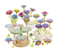 Generisch Flower Craft Set, Craft Supplies for Flower Arrangements - Fabric Bouquet Craft Accessories for Children Age Group 4-8 Years Home Decor Lovers Community Workshops