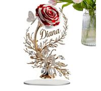 Generisch Flower Ration, Spring, Modern 2D Acrylic Decoration for Home, Bedroom, Study