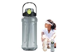 Generisch Flowing Water Bottle, Water Bottle, Double Drinking Spout Tumbler, Portable Lightweight Water Bottle with Double Drinking Breakout for Travel Botten Camping