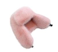 Generisch Fluffy Winter Hat Women's Russian Hat with Ear Flaps Ushanka Aviator Hat Warm Faux Fox Plush Russian Hood for Winter Outdoor Travel Walk, pink, One Size Fits All