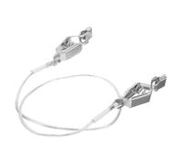 Generisch Foil Head Clip - Universal Fence Accessories, Competitive Quality Foil and Line Connector, Stainless Steel and PP, Conductive Clip for Electric Fences