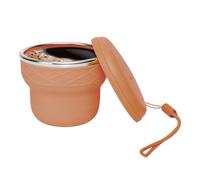 Generisch Foldable cup, 200 ml drinking vessel for hiking, portable drinking cup - for women, men, tourists, campers, hikers, anglers as well as hiking, backpacking, fishing, car travel, hotel
