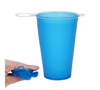 Generisch Foldable Cups for On the Go - 250 ml Drinking Cup | Lightweight Drinking Cup for Fitness Outdoor Picnic Family Celebrations and Indoor Use