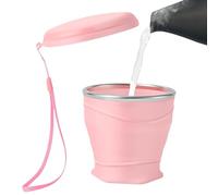Generisch Foldable Travel Mug, Food-Grade Silicone Portable Drinking Cup, Hot Coffee Cup, for Camping, Outdoor Activities, Travel, Women, Men, Children, the Whole Family and Friends